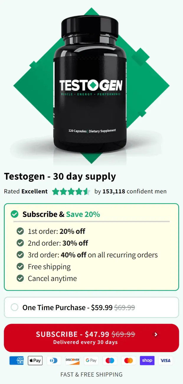 reviews on testogen